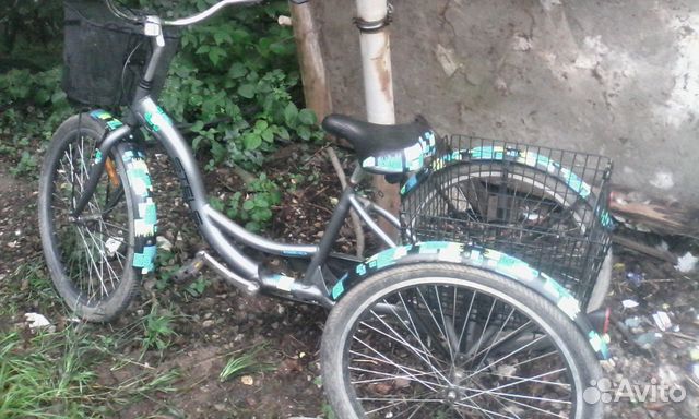 Трехколесный велосипед для взрослых