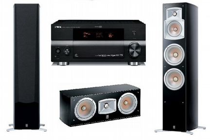 AV ресивер Yamaha RX-V3800+Колонки NS-555+NS-C444
