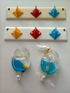 Крючки для полотенец и одежды детские