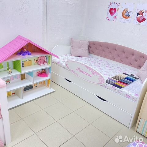 Диван кровать с ящиками