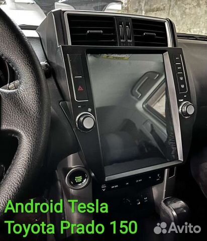 Toyota Prado магнитола Android Tesla новенькая