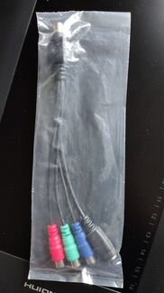 Переходник адаптер S-video 7 pin/ 9 pin / RCA