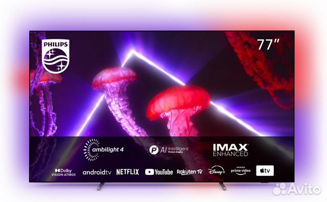 Новые Philips 77oled807 Ultra Hd 4K Android TV