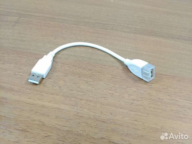 2 Кабеля удлинителя usb 2 метра и 20 см