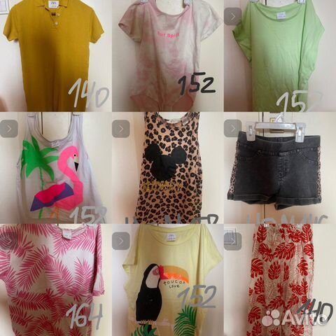 Вещи на девочку пакетом