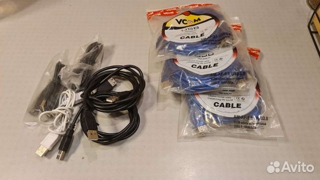 Кабеля USB, соединители, удлинители