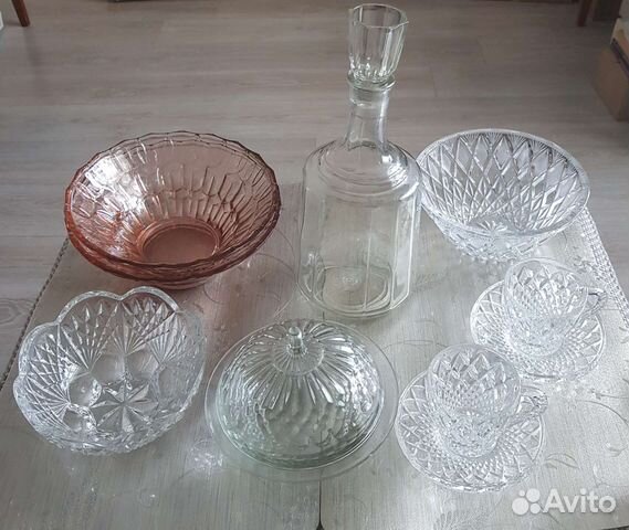Посуда хрусталь стекло СССР