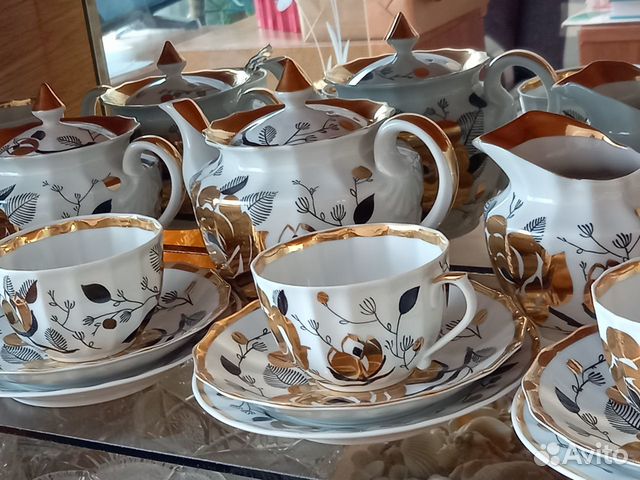 Чайный сервиз вербилки СССР
