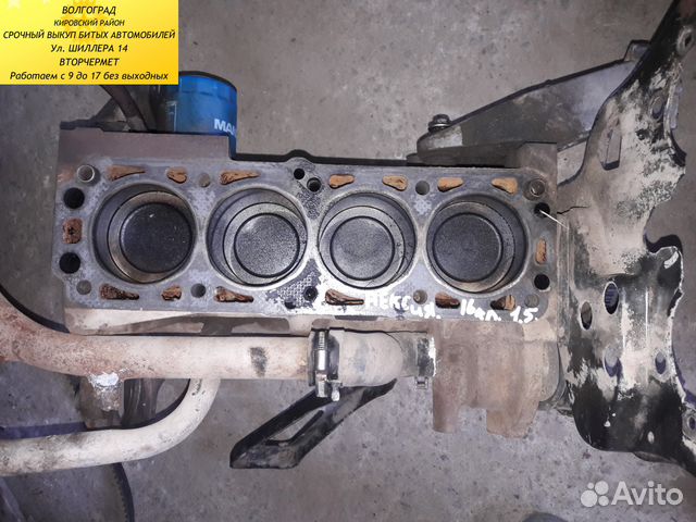 Блок цилиндров Дэу Нексия 1,5 16 клапанный
