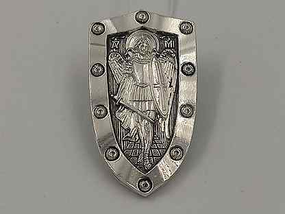 Серебряная икона Архангел Михаил, 229