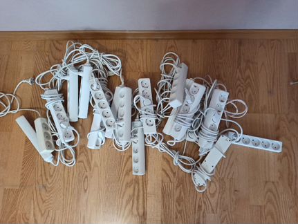 Удлинитель, сетевой фильтр (19 штук)