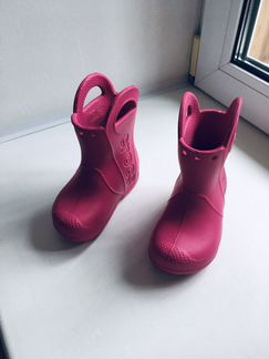 Детские резиновые сапоги Crocs