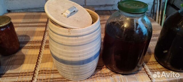 Кадушка керамическая из СССР