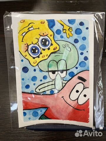 Акварельные открытки