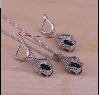 Серебряный комплект 925