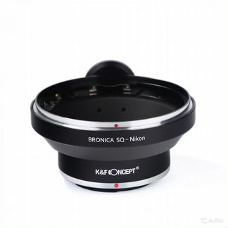 Адаптер K&F Concept Bronica SQ - Nikon F новый