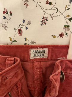 Вельветовые брюки Armani оригинал детские