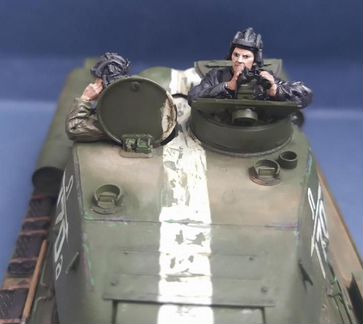 Модель танка Т-34/85 в масштабе 1/35