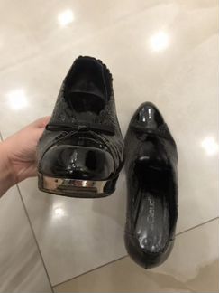 Ботильоны чёрные Mary Claud