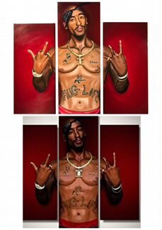 Модульная картина маслом на холсте