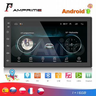 Магнитола 2 din Android GPS навигация 7