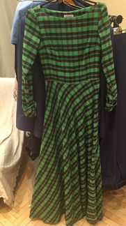 Платье в клетку