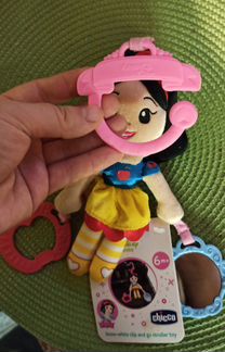 Игрушка на коляску chicco Белоснежка новая