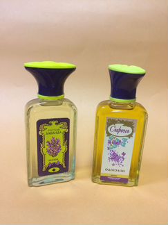 Одеколон Новая заря Русская лаванда Сирень