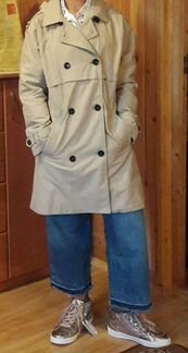 Плащ Тренч Zara на девочку 164см маломери