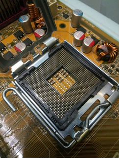 Материнская плата LGA 775 + процессор + озу + HDD