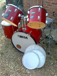 Омега: барабаны,стойки