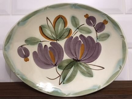 Сухарница «Цветы», зик Конаково, СССР