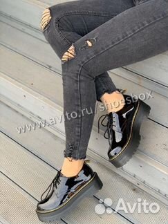 Ботильоны martens лакированные