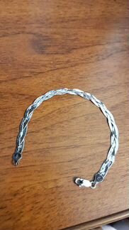 Серебряный браслет новый