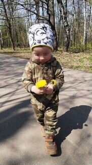 Флисовый комбенизон 74