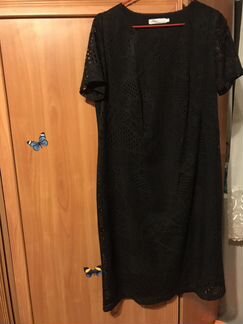 Чёрное платье «карандаш»