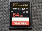 Карта памяти SanDisk Extreme Pro sdxc UHS Class 3