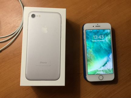 Телефон iPhone 7, Silver, 128GB