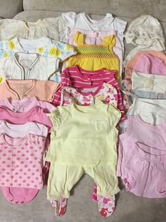 Пакет одежды для девочки от 0 до года