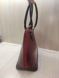 Сумка кожаная (А4 входит)