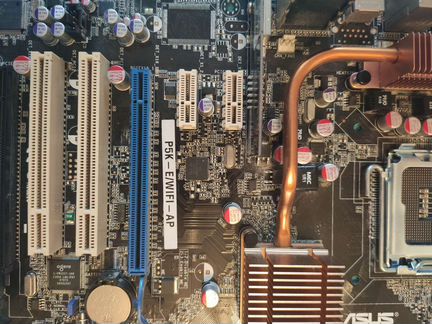 Материнская плата asus p5k-e/wifi-ap