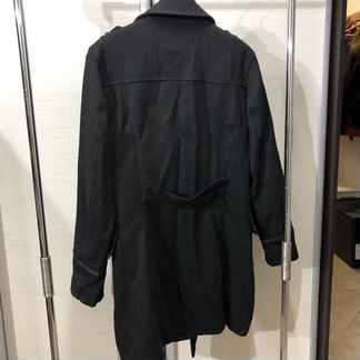 Пальто мужское чёрное