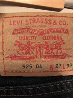 Джинсы Levi Strauss 525