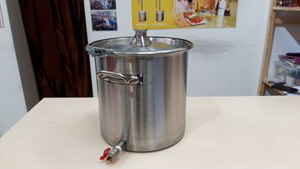 Перегонный куб алкаш 25 литров кламп 1,5