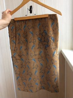 Юбка бархат