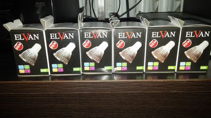 Яркие светодиодные лампы Elvan 5W