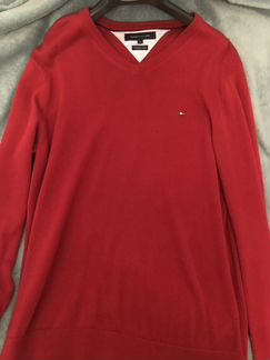 Джемпер / Пуловер Tommy Hilfiger Красный
