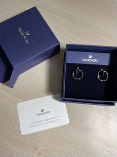 Серьги swarovski оригинал новые