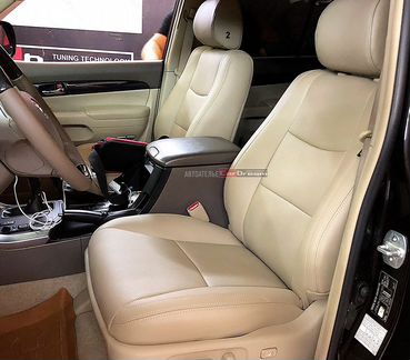 Перетяжка салона Toyota Land Cruiser Prado 120