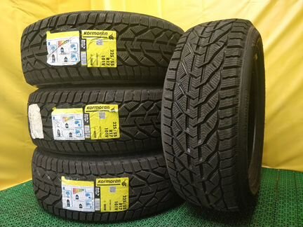 225 55 17 зимние шины, новые липучка Kormoran